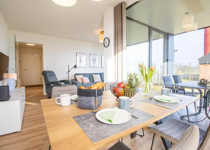 Exklusive Beltstrand Mit 2 Schlafzimmern Und Garten Appartement *